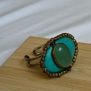 Turquenite Handcraft ring